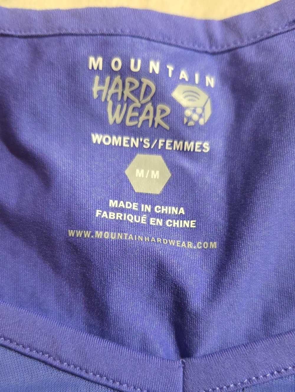 Mountain Hardwear Women's Purple Athletic Tank Top - Picture 2 of 9